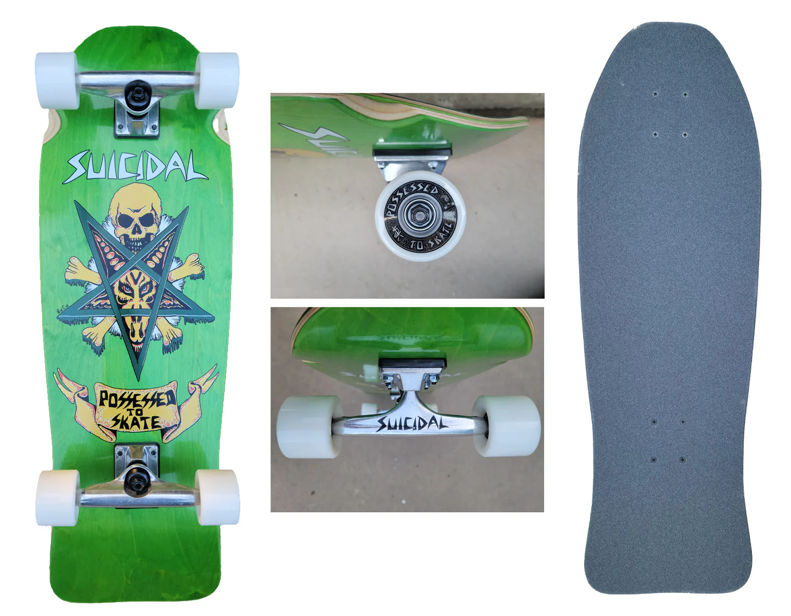 Suicidal Skates - Possessed To Skate Complete Skateboard - Free Shipping - Image 4