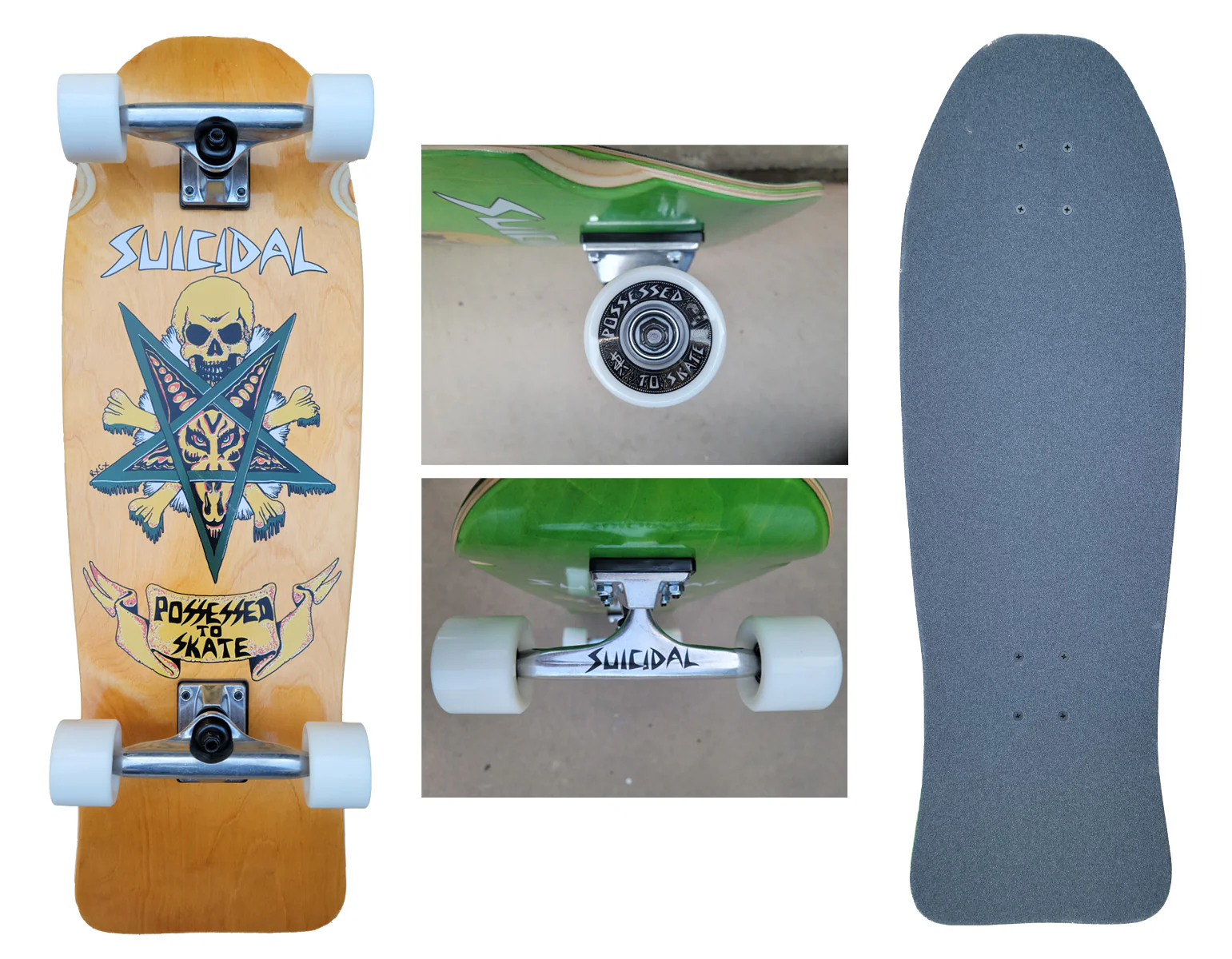 Suicidal Skates - Possessed To Skate Complete Skateboard - Free Shipping - Image 5
